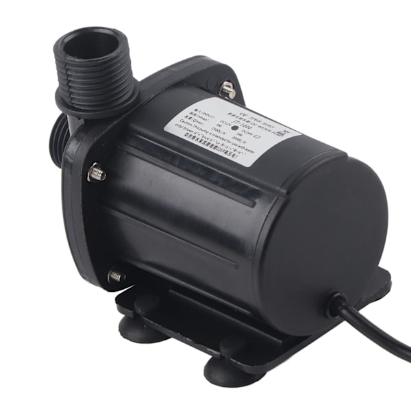 Mini 3 Meter Hydraulisk Løftehøjde DC Børsteløs Boost Vandpumpe 12V 40℃-100℃