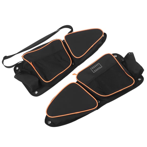 2 st Sidodörrsäckar UTV Framdörrsida Förvaringsväska Passar Polaris RZR XP4 1000 2014‑2020