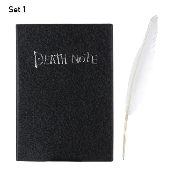 Anime Death Note Notebook Sæt 1