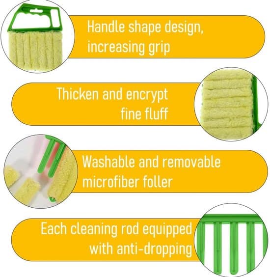 Blind Cleaning Brush - Removable Multifunctional Air Conditioner Vent Cleaner - Eco-Friendly