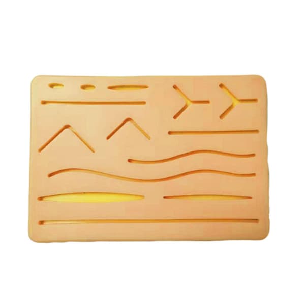 Suture Practice Kit, Surgical Suture Kit for Students, Suture Kit, Surgical Suture Kit, Reusable Silicone Suture Pad, For Educational Purposes Only