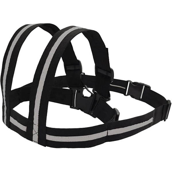 Adjustable Child Motorcycle Safety Harness with Reflective Strip Design