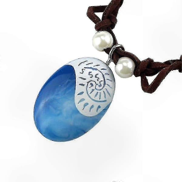 Vaiana-halsband för kvinnor blue luminous
