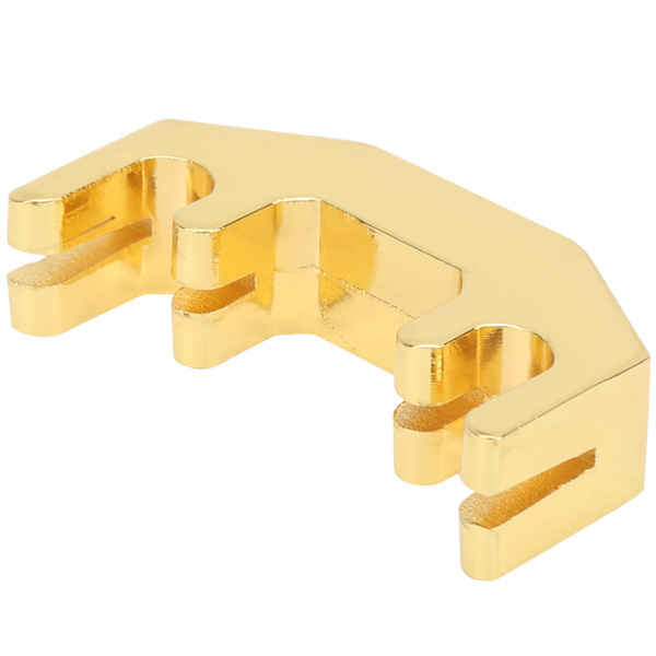 Violindämpare Aluminiumlegering Ultra Tyst Sträng Hjälpinstrument för 1/2 3/4 4/4 Violin Guld