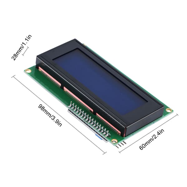 Högkvalitativ IIC/I2C/TWI 2004 204 20X4 LCD-skärmmodul