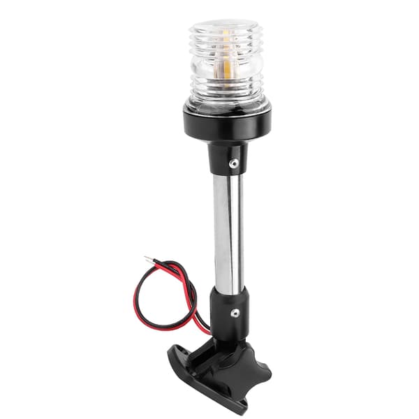 248mm Fällbart LED Navigationssignal för Yacht Båt Akterlanterna