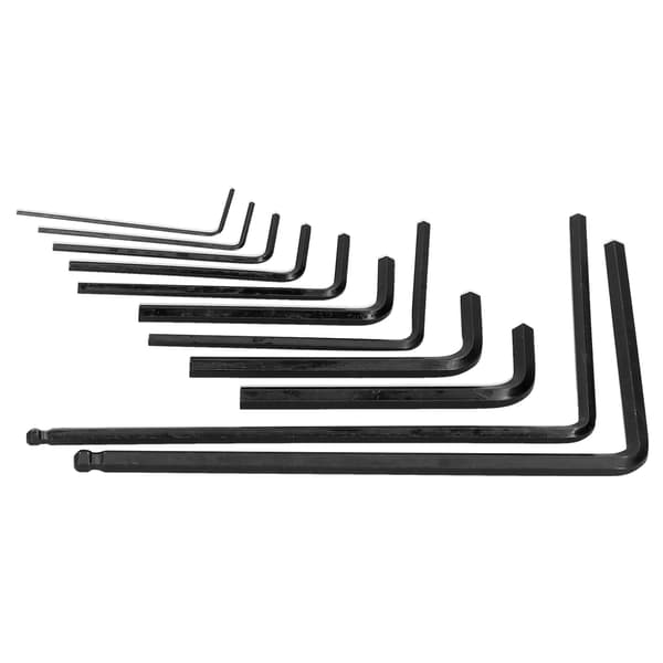 11 st Hexnyckelsats Gitarr Justerbart Instrument Metall Hårdvara Nyckelverktyg M02668
