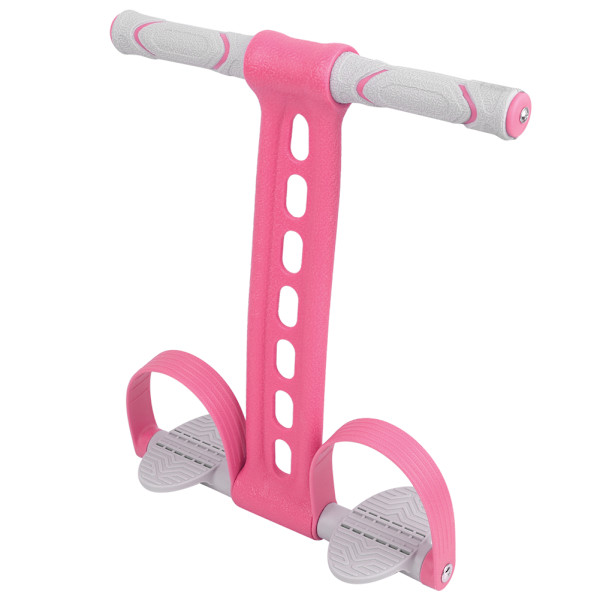 Multifunktionel Pedal Modstandsbælte Træningsmaskine Situp Yoga Hjemmetræningsudstyr (pink)