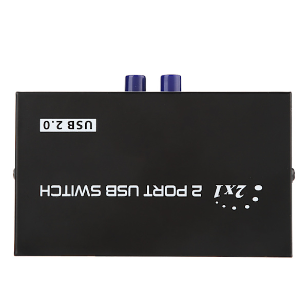 2/4 Port USB 2.0 Manuel Delings Switch Switcher Boks til PC Printer Scanner (2 Port)