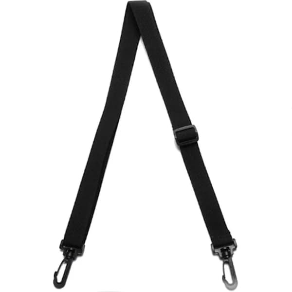 Udskiftningskroge til skulderrem til crossbody-tasker, sort