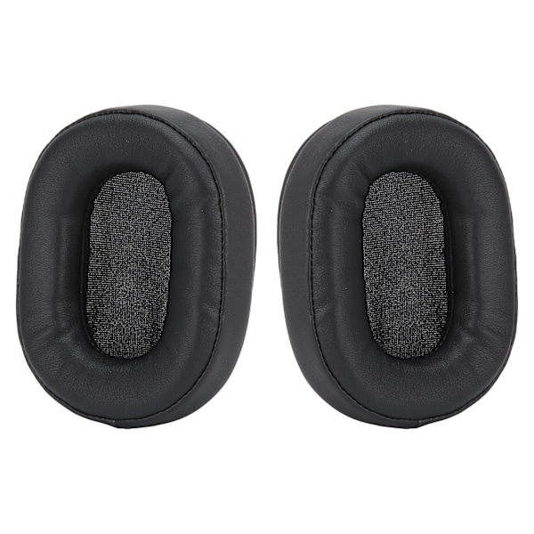 Erstatnings øreputer for AudioTechnica ATHMSR7 M50X M20 M40 M40X hodetelefoner (Svart)