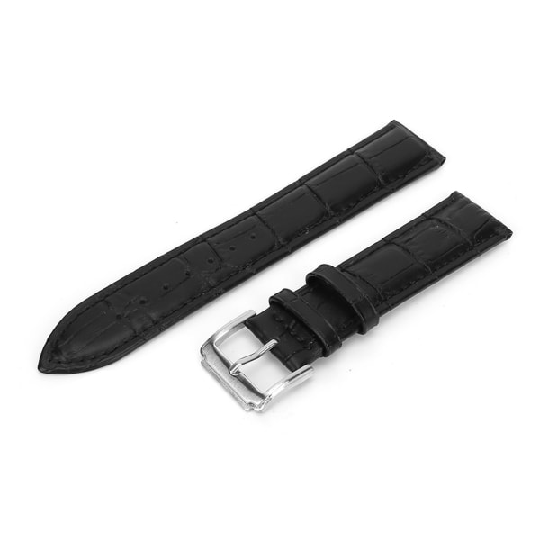 20mm Universal PU Lær Unisex Justerbar Klokkereim Erstatning