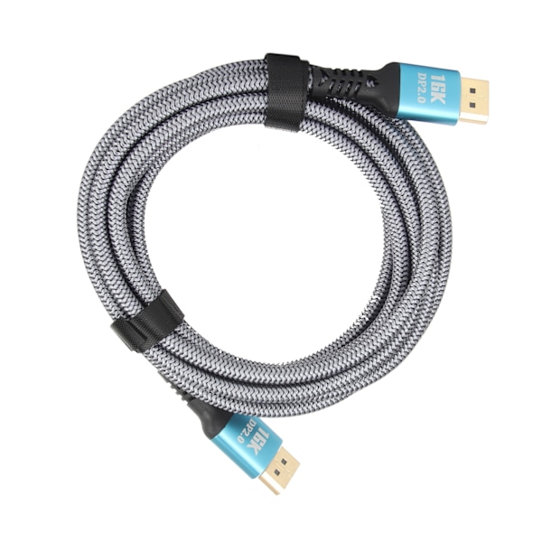 Displayport 2.0 Kabel DVI HD Adapter Linje 16K ved 60Hz til Computer TV Projektor Skærm 3m/3.3yd