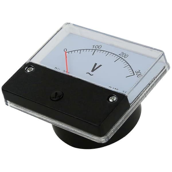 0-300V analog voltmeter panelmåler rektangulær vekselspænding DH670
