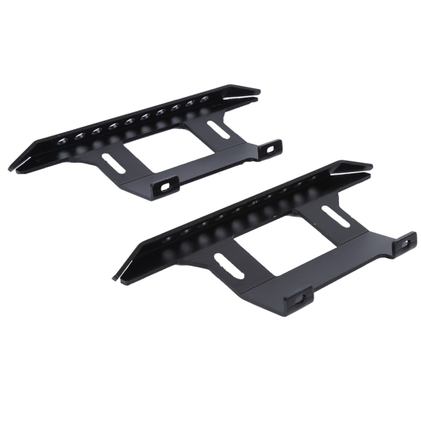 Par Sidopedal Aluminiumlegering Fotstöd Plattor Tillbehör Passar AXIAL SCX10 1/10 RC Crawler Bil Typ B noir