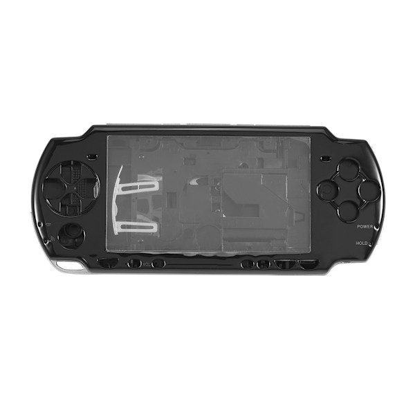 Udskiftningsbeskyttende Spillekonsol Hårdt Etui Cover Reparationssæt til SONY PSP 2000 Sort