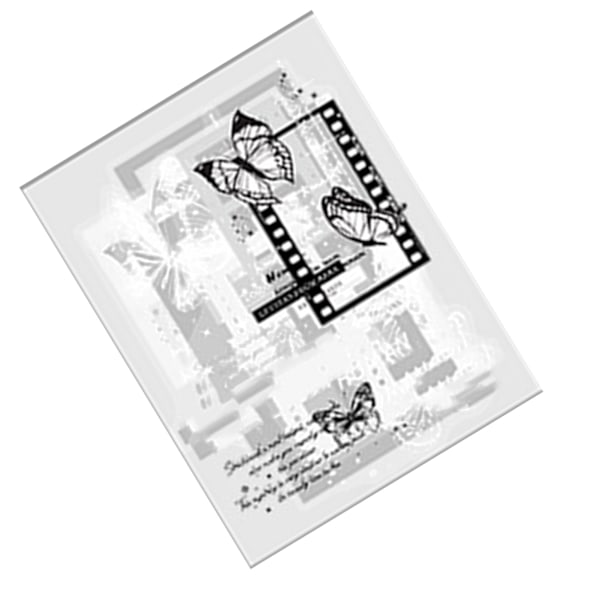 10 kpl Retro Perhos Tarroja PET Tarrat Koristemateriaalit DIY Leikekirjaan Valokuva-albumi Tyyppi 1