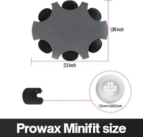 5 sæt til ProWax Minifit udskiftningstilbehør til høreapparatstilbehør til Minifit-filtre
