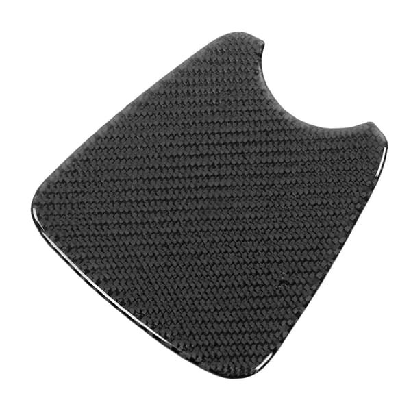 Konsolkopphållare Panel Trim Kolfiber Dekal Passar för Prius 2012‑2015 LHD