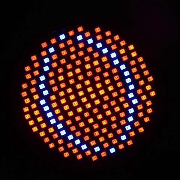 200LED Kasvivalolamppu Joustava Pöytäpidike Sisäkasveille Kukille EU-pistoke
