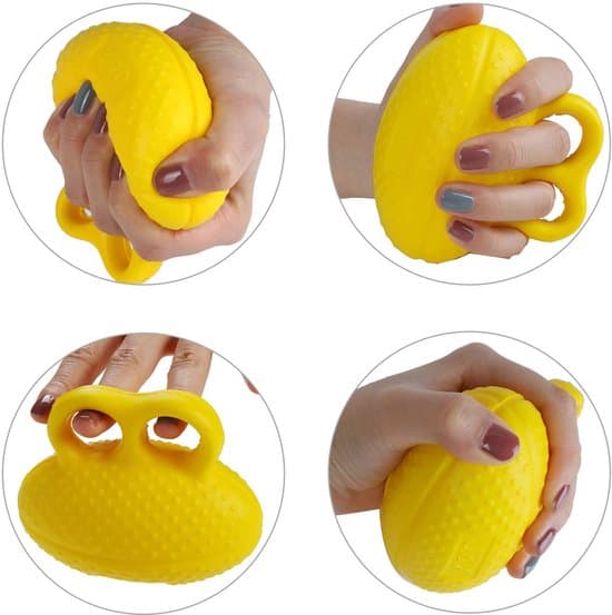 Hand Exercise Ball - Hand Trainer - Grip Strength Training - Muscle Strengthening - Exercise Ball - Hand Muscles - Wrist Training - Finger Strength -