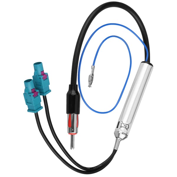Bilradio Stereo Antenne Adapter Dobbelt Fakra til Han Din Kabel til Audi Skoda