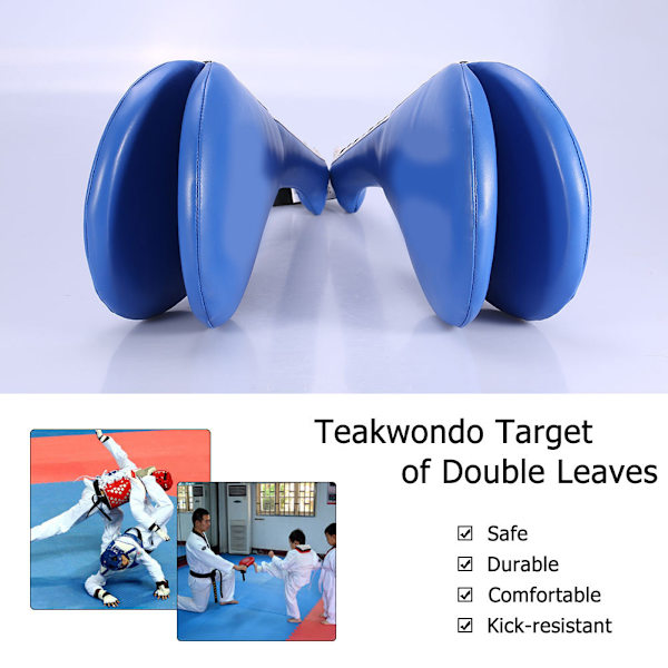 Taekwondo Dobbelt Spark Træningsmåtte Slagpude Target Tae Kwon Do Karate Kickboxing