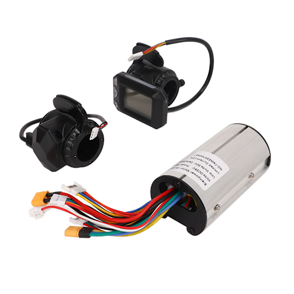 Motor Brushless Controller 5‑6in 350W 12A Realtidsvisningspanel Scooter Controller Kit 36V