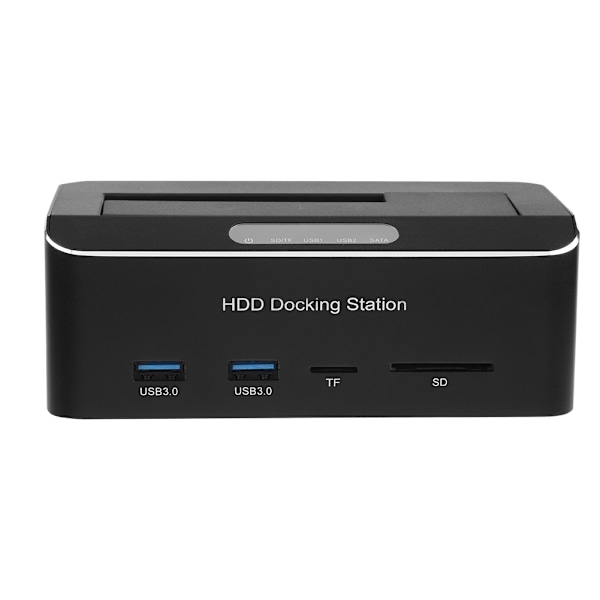 USB3.0 til SATA Ekstern Harddisk Docking Station til 2.5/3.5\" HDD Support SD/TF Kort EU Stik