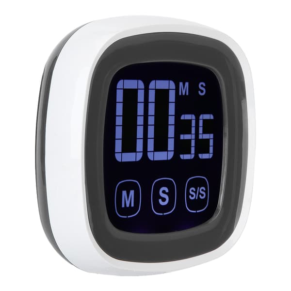 Digital Kitchen Timer Large Screen Loud Alarm BBQ Countdown Reminders Household Stopwatch with Magnet 0.2