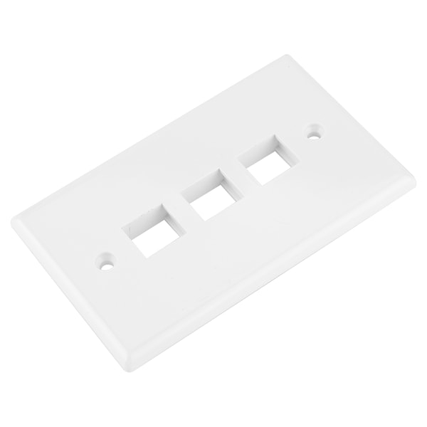 HDMI Kopplingsstycke Skydd Audio Video HDTV Väggplatta Panel Med Kabel (3 HDMI)