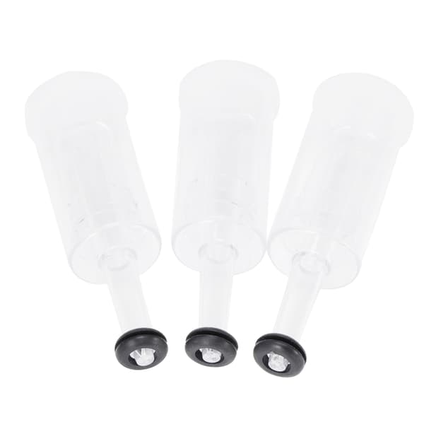 3 Pcs Homebrew Airlock with Sealing Ring for Beer Wine Fermentation Brewing Accessories 0.1