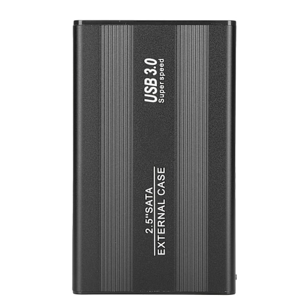HDD Kabinet Plug Play 3TB USB3.0 SSD Harddisk Boks til Laptops/OS X Ekstern Datalagring Sort