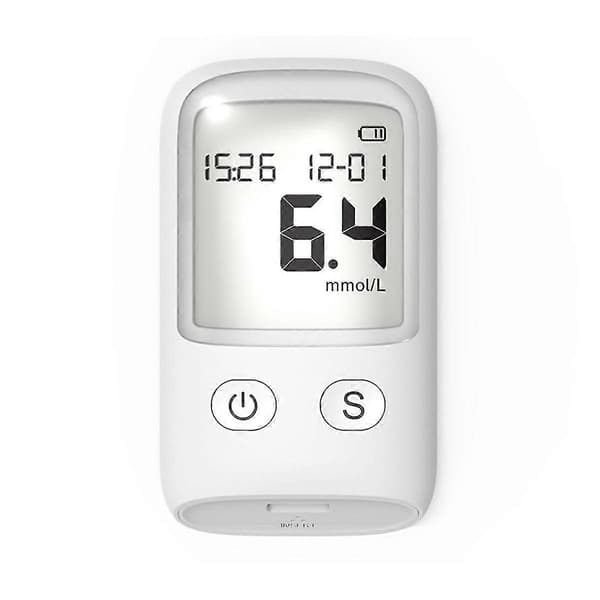 Hæmoglobinmåler Hæmoglobin Testkit Glukometer Måler Blodsukker, 50 Test - Yvan