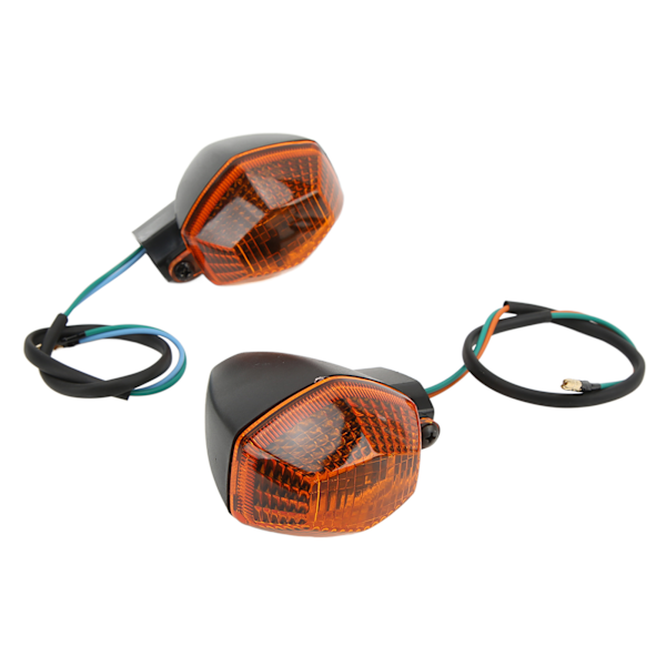 2 stk Motorsykkel Foran Bak Blinklys Indikatorlampe Erstatning for Suzuki DL 1000 650 VStrom (gul)