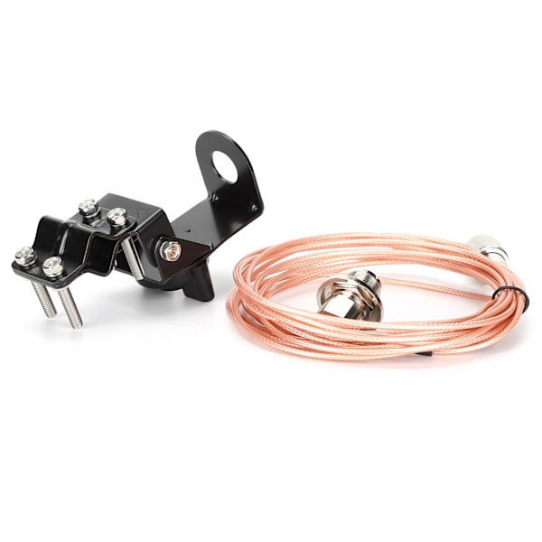 RB46 Mobil Bilantenne Monteringsbrakett og Materledning Toveis Radiotilbehør 4.5m 14.8ft (RB46)