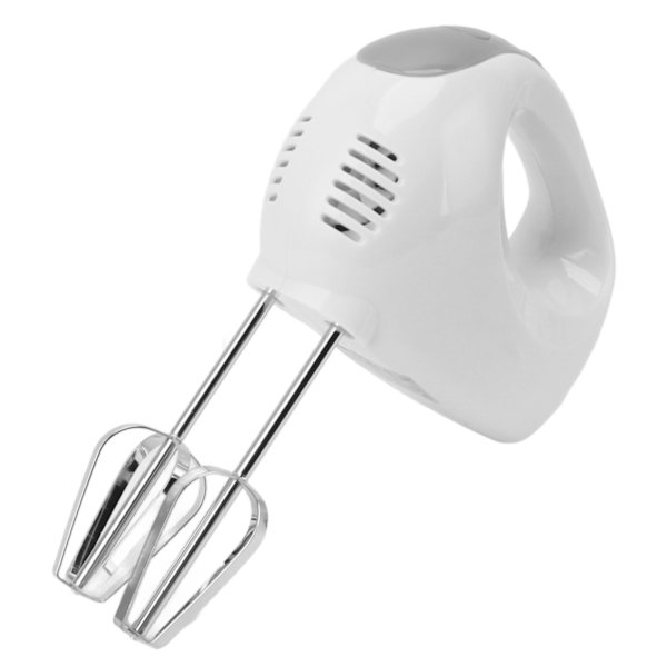 Elektrisk håndmixer 300W 5 hastigheder Skålhvile Sikker Multidirektionel elektrisk piskeris med 4 piskeris til køkken EU-stik 220V
