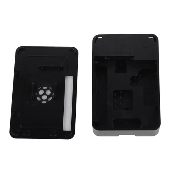 Premium ABS Beskyttelsesdeksel for Raspberry Pi 3 Modell B (Svart)