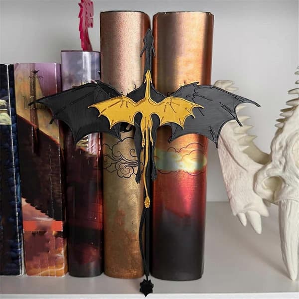 Book Insert - Fourth Wing, Fourth Wing Double Dragon Book Insert