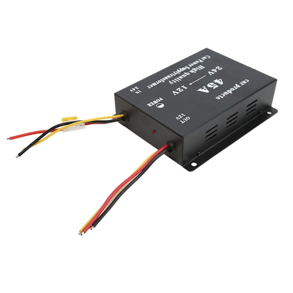 DC24V - 12V Muuntaja Oikosulkuesuojalla Ammattimainen Ympäristöystävällinen Auton Jännitteen Alennus Buck-Moduuli 45A