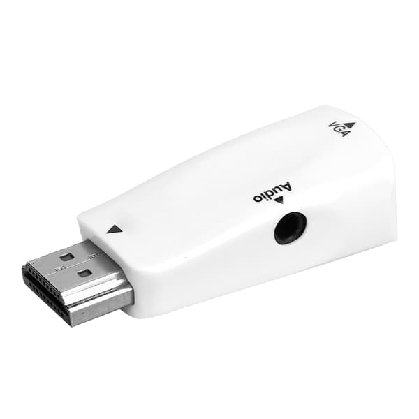 HD Multimedia Interface Han til VGA Hun Konverter Adapter til PC Laptop Projektor