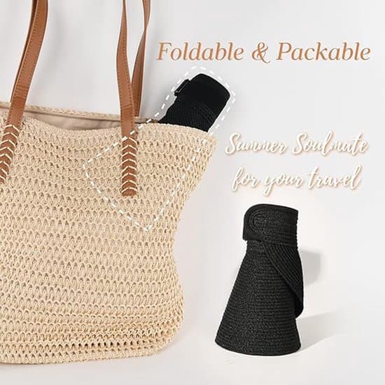 Hatte - Solhatte til kvinder - Stråhatte - Dame - Sommerstile - Sammenfoldelige stile - Hestehalestile - Strandhatte - Rejsevenlige stile