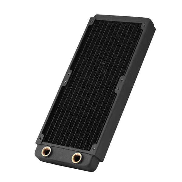 Koppar Radiator Kylfläns Dator Vattenkylning Flytande Värmeväxlare (240mm)