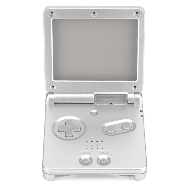 Til Nintendo Game Boy Advance GBA SP Beskyttende ABS Case Cover Reparationssæt Sølv