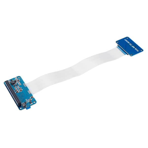 RGB LCD Driverkortsett DPI Driver 50Pin til 40Pin Adapterkort For Raspberry Pi
