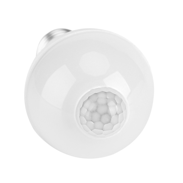 E27 Intelligent Detektion PIR Infraröd Rörelsesensor Lampa LED Glödlampa 5W