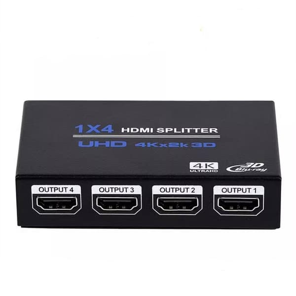 Splitter 1 til 4 HDMI 4K30Hz 3D