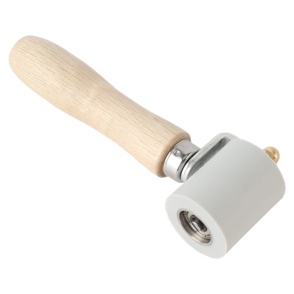 Silikonisauman testaaja, laakerirakenne, ergonominen, irrotettava sauman tasoitusrulla PVC-kattoteipille, harmaa, leveys 45 mm / 1,8 tuumaa