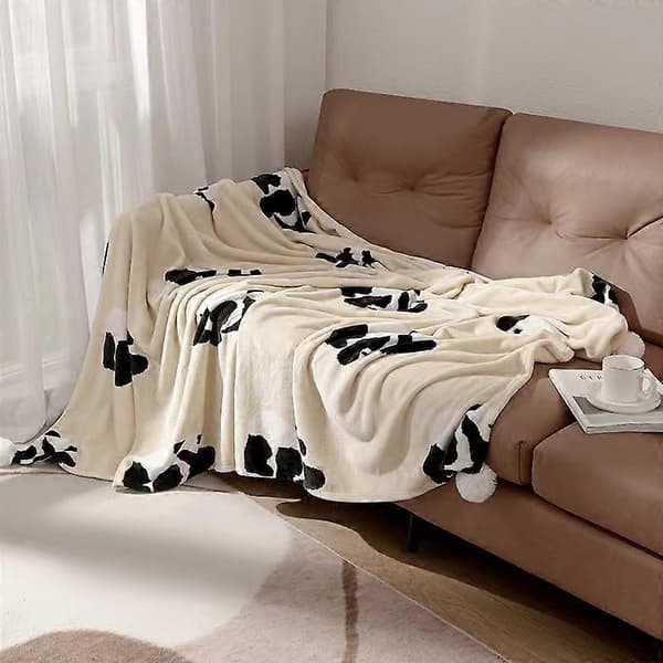 Teppe - Kastetepper til sofa Fluffy lette sengetepper og pledd Supermyke, lodne og plysjtepper (100x150 cm)