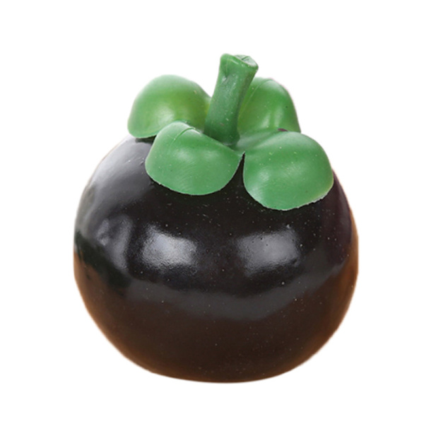 Keinotekoinen hedelmäsimulaatiomalli Vaahto Keinotekoinen hedelmä Lastentarhan opetusvälineet Koristeelliset rekvisiitta Mangosteen